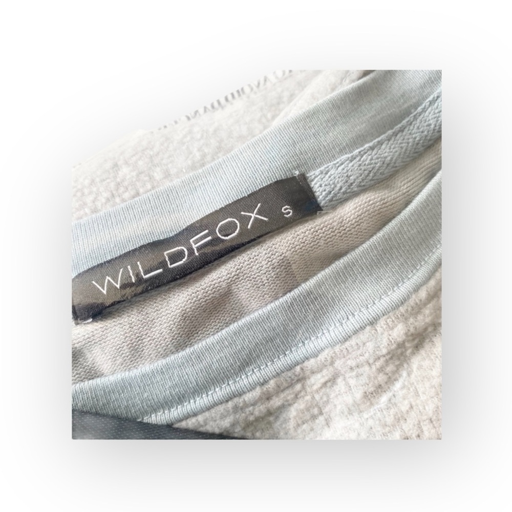 new Wildfox Couture ☻ Classic BBJ Pullover Beach Jumper Sweatshirt ☻ Grey Small - Picture 5 of 12